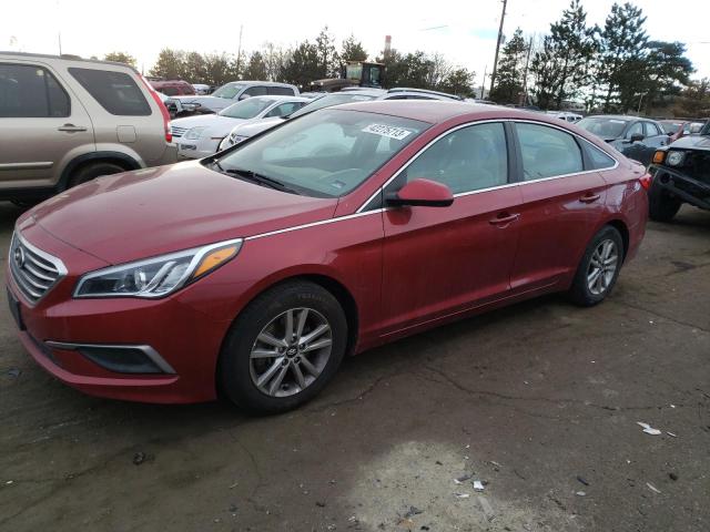 HYUNDAI SONATA SE 2016 with VIN 5NPE24AF9GH361816 - Photo from auction