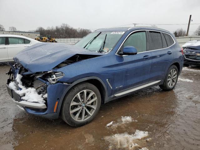 BMW X3 2018 with VIN 5UXTR9C50JLC75240 - Photo from auction