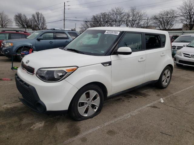 KIA SOUL 2014 with VIN KNDJN2A25E7013312 - Photo from auction
