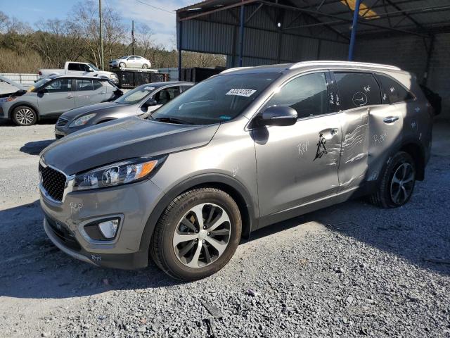 KIA SORENTO EX 2018 with VIN 5XYPH4A12JG403155 - Photo from auction