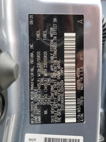 Photo 14 from auction – 2020 TOYOTA HIGHLANDER with VIN 5TDYARAH6LS004094