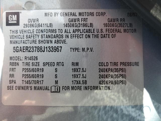 Foto 14 de la subasta – 2008 BUICK ENCLAVE CX con VIN 5GAER23788J133967