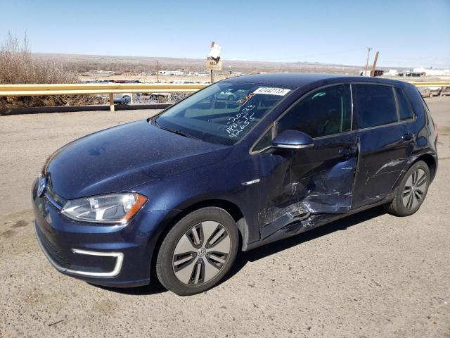 Photo 1 from auction – 2016 VOLKSWAGEN E-GOLF SE with VIN WVWKP7AU2GW915325