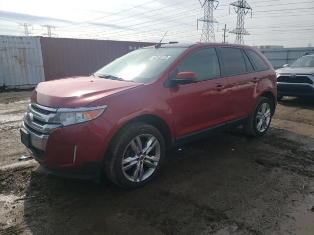 FORD EDGE SEL 2013 with VIN 2FMDK3JC1DBB91885 - Photo from auction