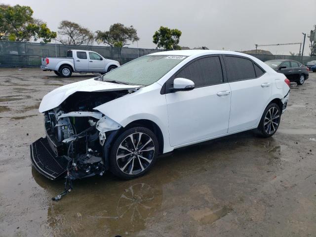 TOYOTA COROLLA L 2017 with VIN 5YFBURHE8HP707172 - Photo from auction