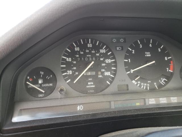 Photo 9 from auction – 1987 BMW 325 I AUTO with VIN WBAAD2307H8842568