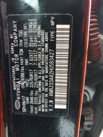 Photo 14 from auction – 2017 HYUNDAI TUCSON LIM with VIN KM8J33A42HU583427