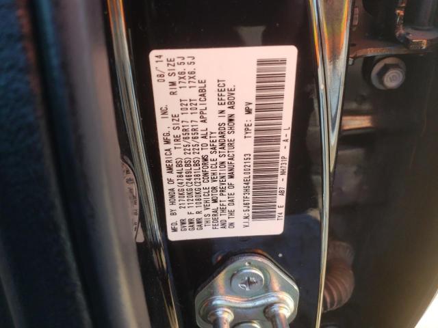Photo 14 from auction – 2014 HONDA CROSSTOUR with VIN 5J6TF3H54EL002153
