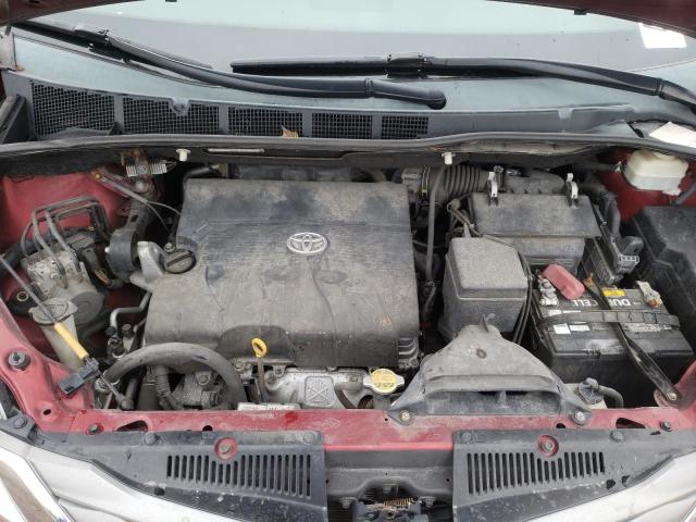 Photo 12 from auction – 2012 TOYOTA SIENNA XLE with VIN 5TDYK3DC9CS213095