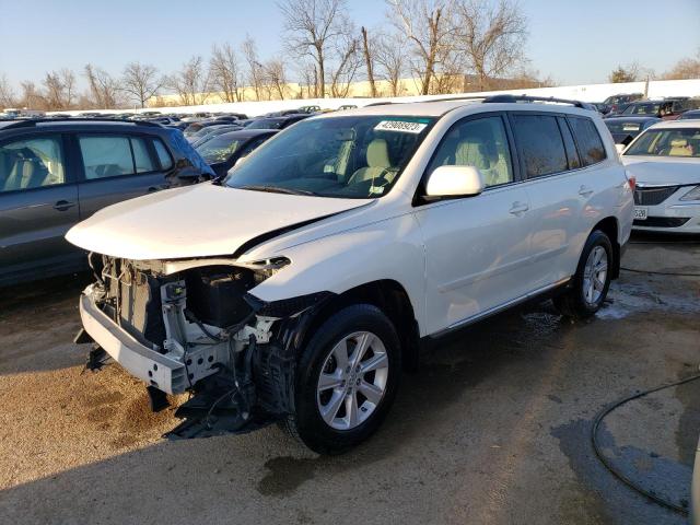 TOYOTA HIGHLANDER 2011 with VIN 5TDBK3EH1BS063854 - Photo from auction