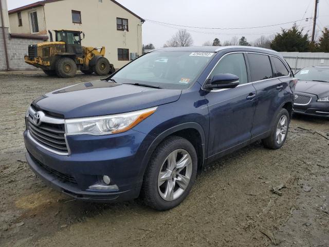 TOYOTA HIGHLANDER 2015 with VIN 5TDDKRFH5FS090197 - Photo from auction