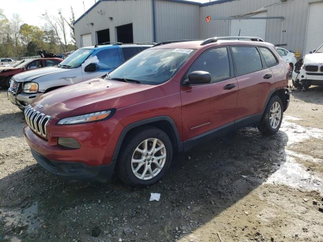 JEEP CHEROKEE S 2016 with VIN 1C4PJLAB7GW171834 - Photo from auction