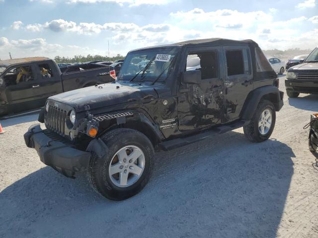 JEEP WRANGLER U 2016 with VIN 1C4BJWDG7GL114313 - Photo from auction