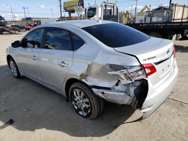 Photo 2 from auction – 2015 NISSAN SENTRA S with VIN 3N1AB7APXFL693936