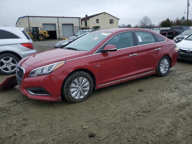 HYUNDAI SONATA HYB 2016 with VIN KMHE24L14GA016259 - Photo from auction