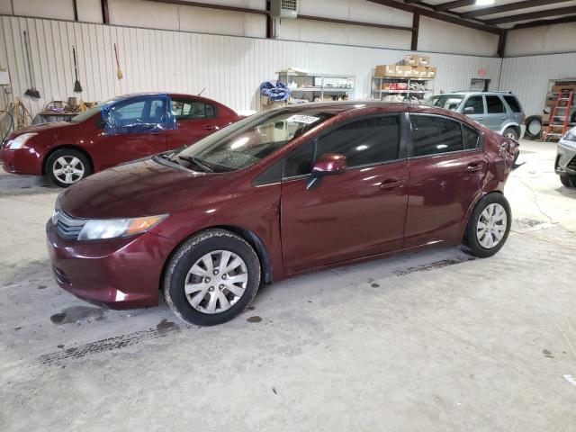 HONDA CIVIC LX 2012 with VIN 2HGFB2F56CH612093 - Photo from auction