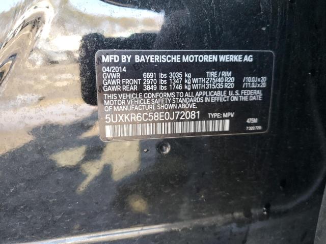 Photo 14 from auction – 2014 BMW X5 XDRIVE5 with VIN 5UXKR6C58E0J72081
