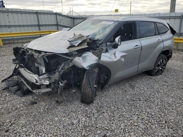 TOYOTA HIGHLANDER 2020 with VIN 5TDHBRCH5LS001682 - Photo from auction