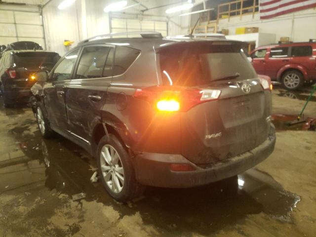 Photo 2 from auction – 2013 TOYOTA RAV4 LIMIT with VIN 2T3DFREV0DW111299