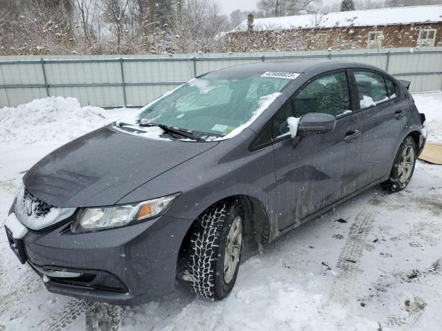 HONDA CIVIC LX 2015 with VIN 19XFB2F58FE293231 - Photo from auction