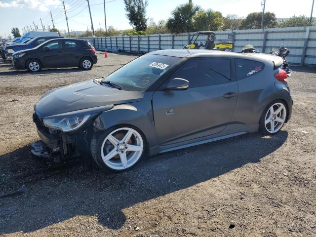 HYUNDAI VELOSTER T 2014 with VIN KMHTC6AE8EU193169 - Photo from auction