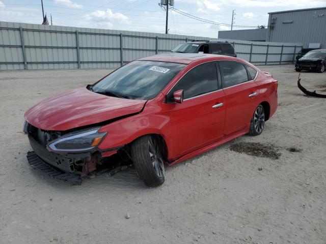 NISSAN SENTRA SR 2017 with VIN 3N1CB7AP1HY205780 - Photo from auction