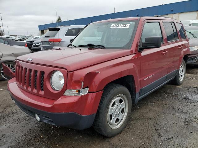 JEEP PATRIOT SP 2017 with VIN 1C4NJPBA8HD150217 - Photo from auction