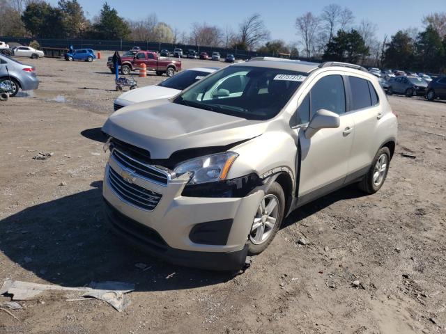 CHEVROLET TRAX 1LT 2016 with VIN 3GNCJLSB1GL280185 - Photo from auction