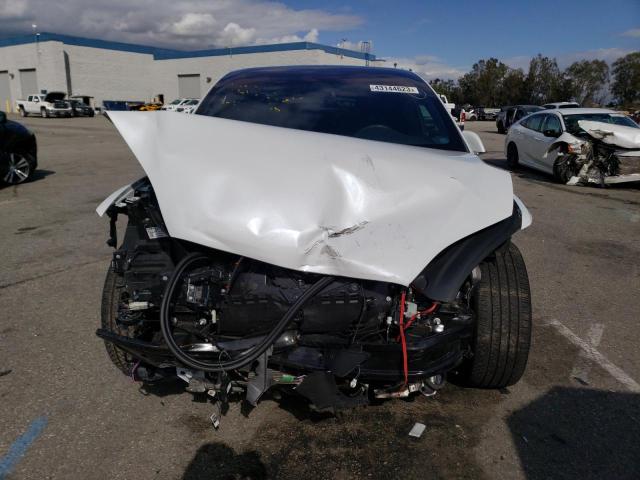 Photo 5 from auction – 2020 TESLA MODEL X with VIN 5YJXCDE2XLF304661