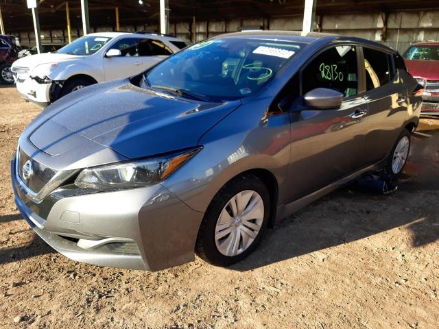 NISSAN LEAF S 2021 with VIN 1N4AZ1BV6MC554632 - Photo from auction