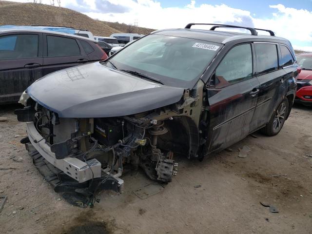 TOYOTA HIGHLANDER 2018 with VIN 5TDJZRFHXJS542121 - Photo from auction