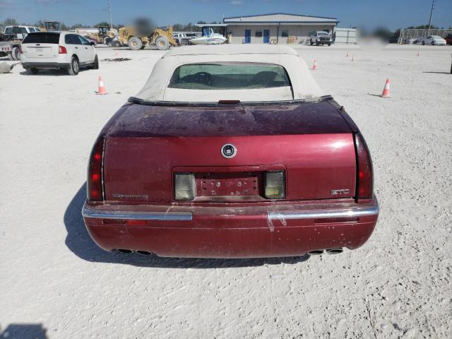 Photo 6 from auction – 1998 CADILLAC ELDORADO T with VIN 1G6ET1293WU611224