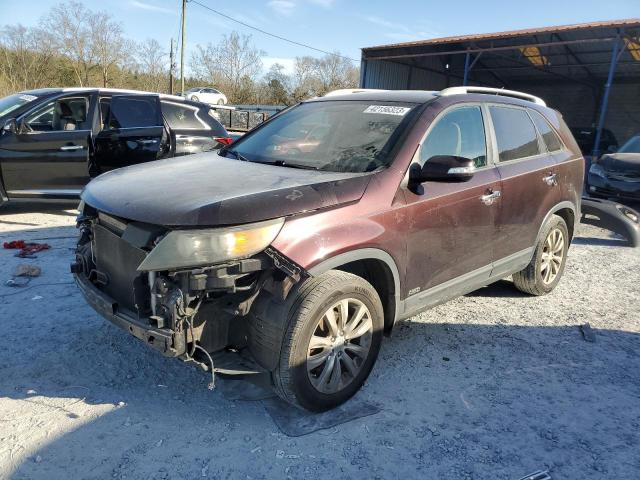 KIA SORENTO 2011 with VIN 5XYKUDA23BG091007 - Photo from auction
