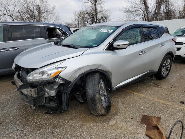 NISSAN MURANO S 2016 with VIN 5N1AZ2MG7GN102658 - Photo from auction