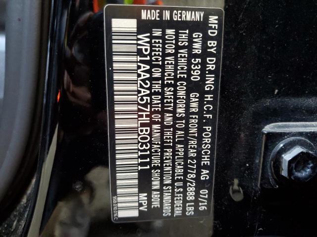 Photo 14 from auction – 2017 PORSCHE MACAN with VIN WP1AA2A57HLB03111