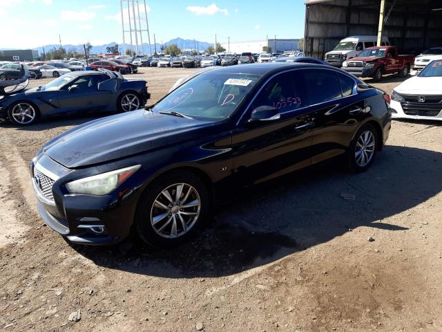Photo 1 from auction – 2014 INFINITI Q50 BASE with VIN JN1BV7AP6EM674722