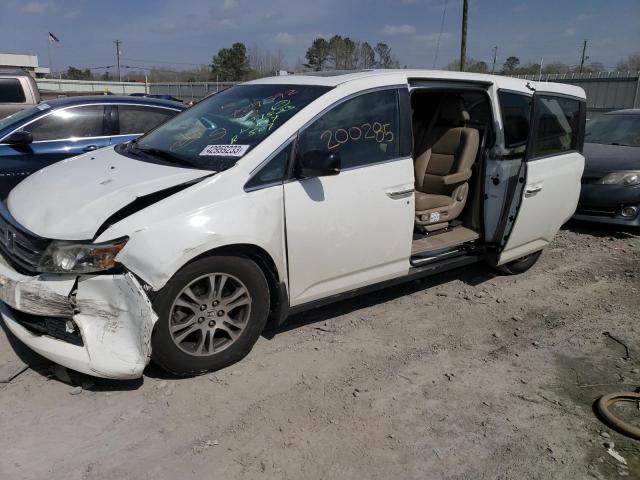 HONDA ODYSSEY EX 2013 with VIN 5FNRL5H60DB067175 - Photo from auction