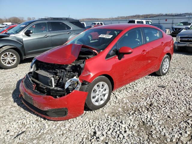 KIA RIO LX 2015 with VIN KNADM4A36F6501130 - Photo from auction