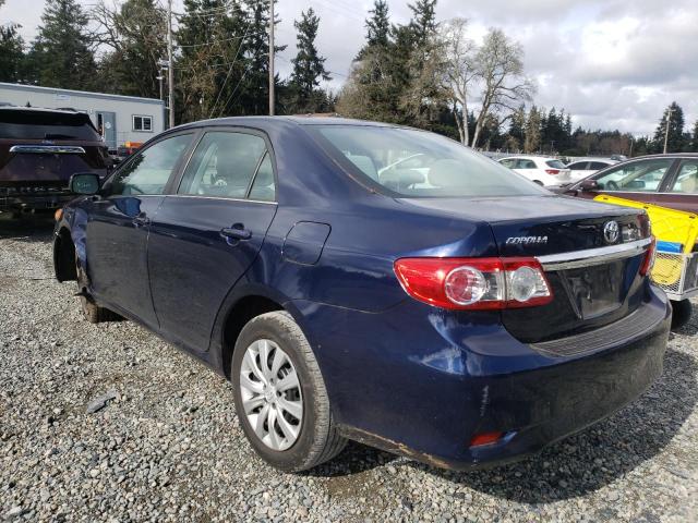 Photo 2 from auction – 2013 TOYOTA COROLLA BA with VIN 2T1BU4EE4DC112644