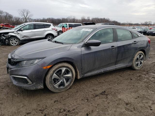 HONDA CIVIC LX 2019 with VIN 2HGFC2F67KH598922 - Photo from auction