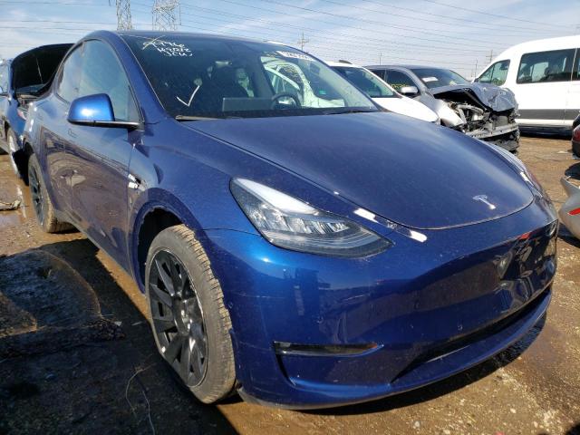 Photo 4 from auction – 2022 TESLA MODEL Y with VIN 7SAYGDEE5NF386016