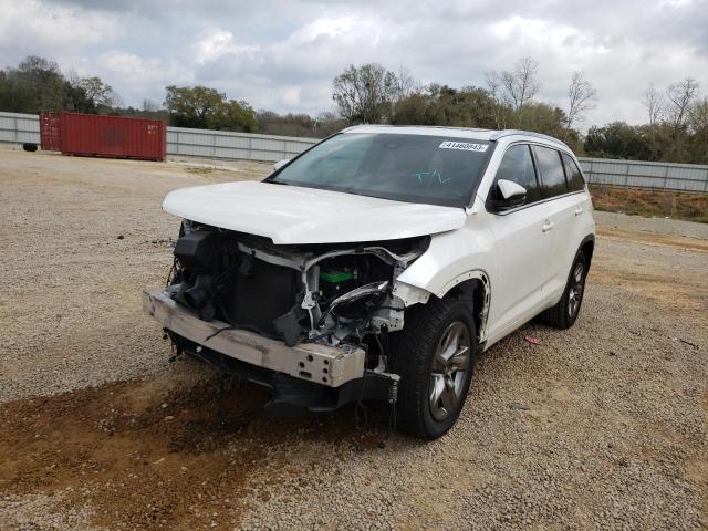 TOYOTA HIGHLANDER 2017 with VIN 5TDYZRFH9HS234219 - Photo from auction