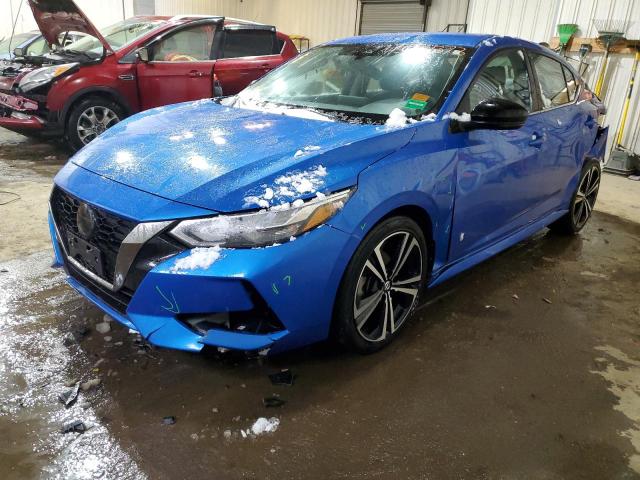 NISSAN SENTRA SR 2022 with VIN 3N1AB8DV7NY219489 - Photo from auction