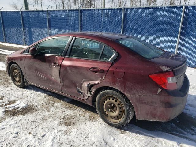 Photo 2 from auction – 2012 HONDA CIVIC LX with VIN 2HGFB2F59CH013303