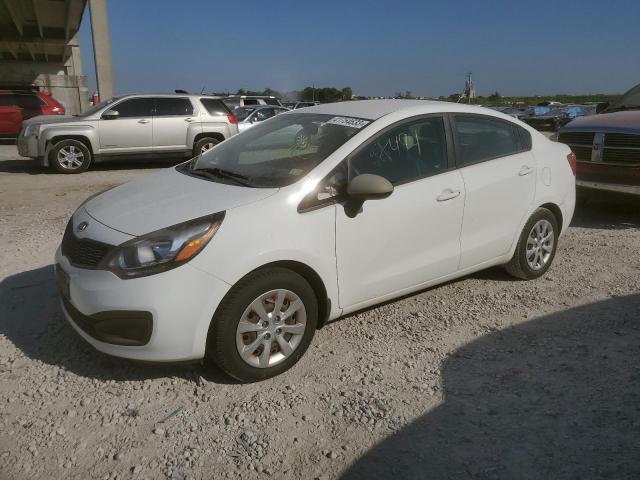 KIA RIO LX 2013 with VIN KNADM4A39D6130106 - Photo from auction