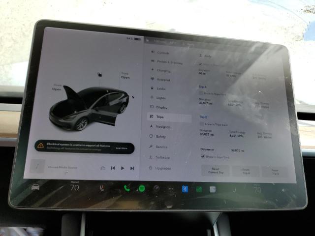 Photo 9 from auction – 2020 TESLA MODEL 3 with VIN 5YJ3E1EA3LF799185