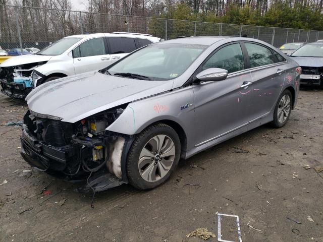 HYUNDAI SONATA HYB 2015 with VIN KMHEC4A42FA128017 - Photo from auction