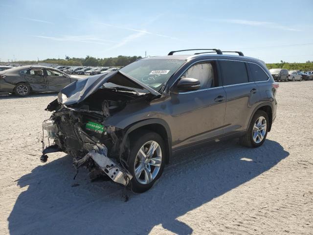 TOYOTA HIGHLANDER 2015 with VIN 5TDDKRFH2FS154082 - Photo from auction