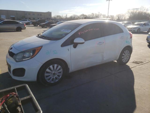 KIA RIO LX 2013 with VIN KNADM5A35D6301083 - Photo from auction