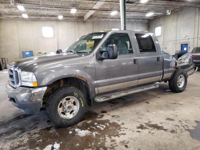 FORD F250 SUPER 2002 with VIN 1FTNW21F52EC71306 - Photo from auction